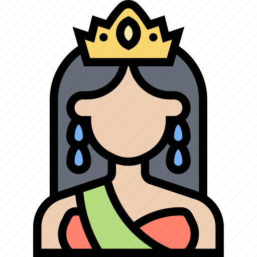Pageant, beauty, crown, queen, woman icon - Download on Iconfinder
