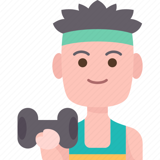 Athlete, workout, fit, sport, man icon - Download on Iconfinder