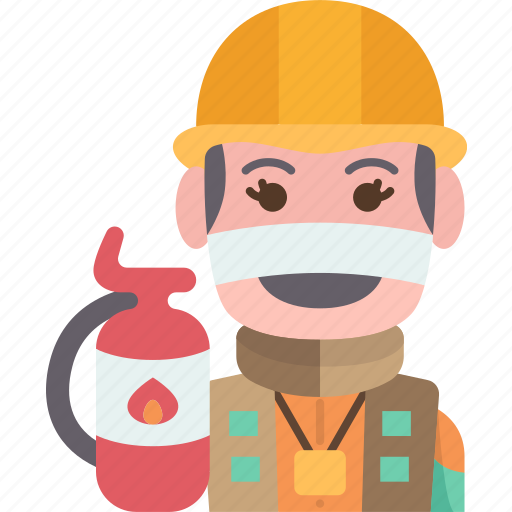 Firefighter, fireman, rescue, emergency, safety icon - Download on Iconfinder