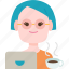freelance, job, laptop, caf, computer 