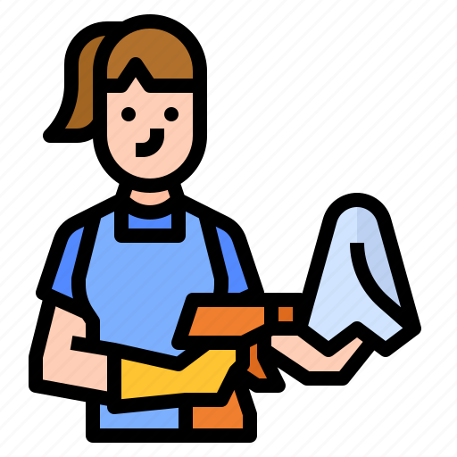 Avatar, career, cleaner, job, occupation icon - Download on Iconfinder