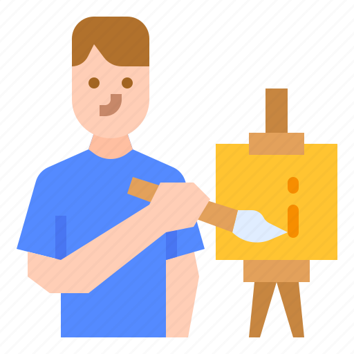 Avatar, career, job, occupation, painter icon - Download on Iconfinder