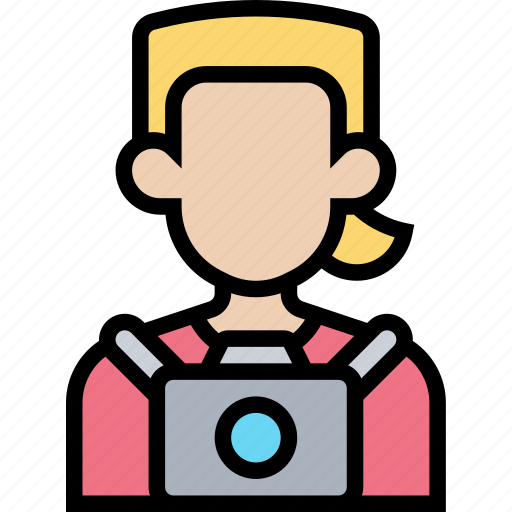 Photographer, cameraman, photoshoot, tourist, travel icon - Download on Iconfinder