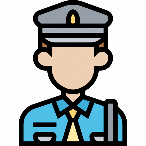 Security, guard, staff, inspector, service icon - Download on Iconfinder