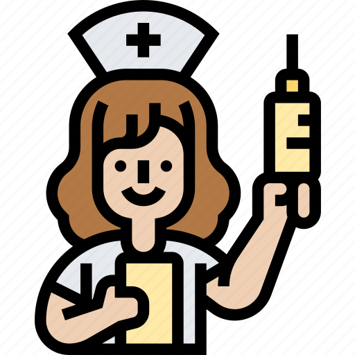Nurse, hospital, healthcare, assistant, female icon - Download on Iconfinder