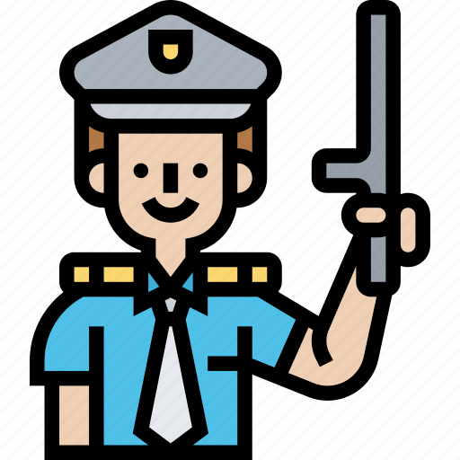 Police, cop, authority, enforcement, security icon - Download on Iconfinder