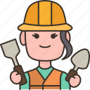 construction, worker, builder, labor, mason