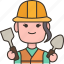construction, worker, builder, labor, mason 