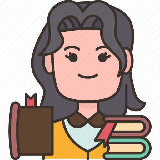 Librarian, library, books, academic, education icon - Download on Iconfinder