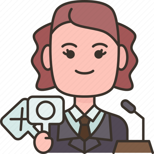 Politician, election, speech, candidate, congress icon - Download on Iconfinder