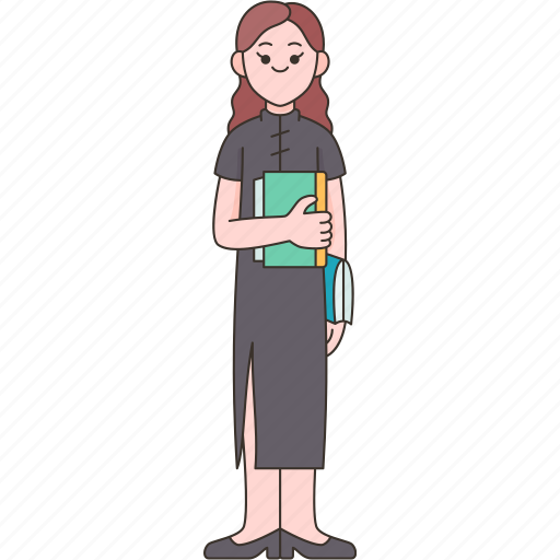 Librarian, library, literature, academic, job icon - Download on Iconfinder