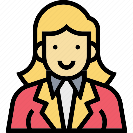 Governor, occupation, president, profession, woman icon - Download on Iconfinder