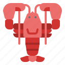 lobster, animal, ocean, sea, underwater, marine
