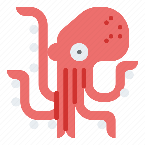 Octopus, animal, ocean, sea, underwater, marine icon - Download on Iconfinder