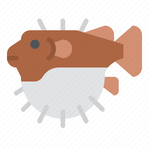Pufferfish, animal, ocean, sea, underwater, marine icon - Download on Iconfinder