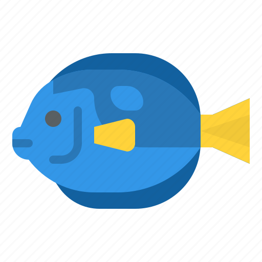 Zebrasoma, animal, ocean, sea, underwater, marine icon - Download on Iconfinder