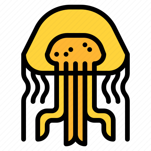 Jellyfish, animal, ocean, sea, underwater, marine icon - Download on Iconfinder
