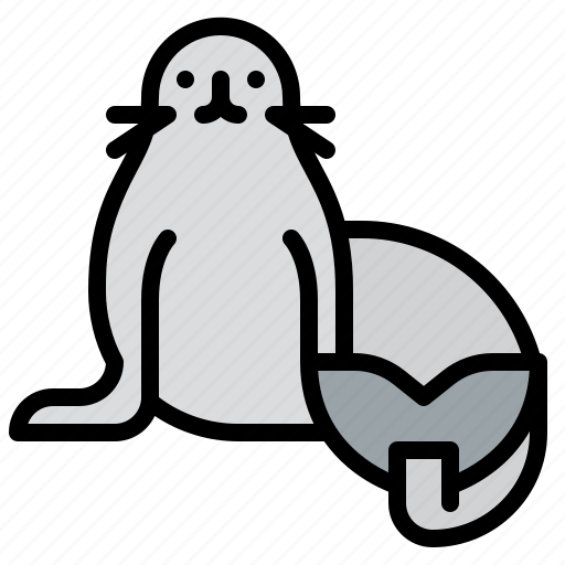 Seal, animal, ocean, sea, underwater, marine icon - Download on Iconfinder