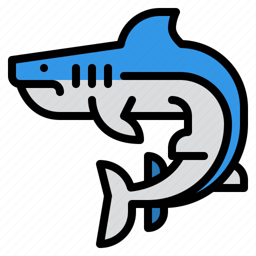 Shark, animal, ocean, sea, underwater, marine icon - Download on Iconfinder