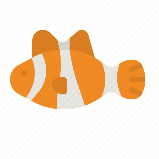 Clownfish, sea, life, aquarium, animal icon - Download on Iconfinder