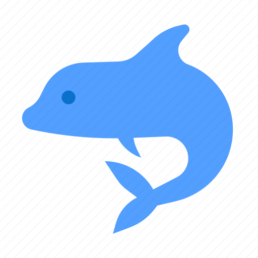 Dolphin, animals, sea, marine, mammal icon - Download on Iconfinder