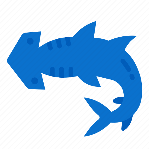 Hammerhead, shark, ocean, animals, marine icon - Download on Iconfinder