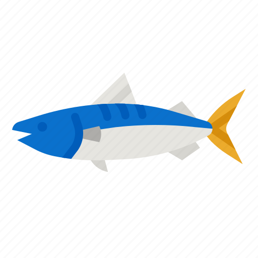 Mackerel, seafood, fish, sea, life icon - Download on Iconfinder