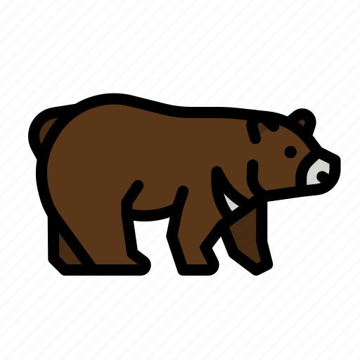 Bear, polar, zoo, animals, life icon - Download on Iconfinder