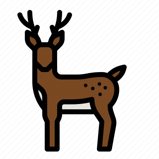 Deer, reindeer, animals, animal, mammal icon - Download on Iconfinder