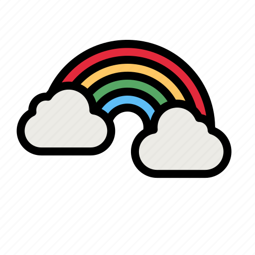 Rainbow, smash, sun, spectrum, weather icon - Download on Iconfinder