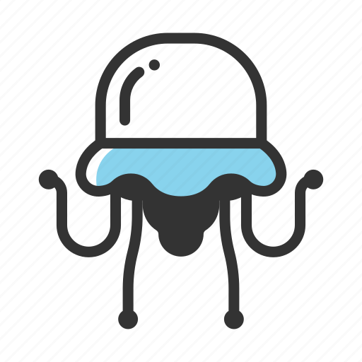 Animal, fish, jellyfish, nature, ocean, sea, water icon - Download on Iconfinder