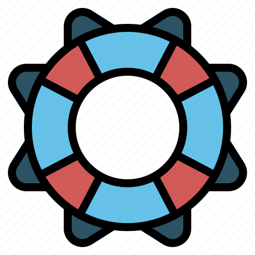 Ocean, lifebuoy, help, beach, safety, life icon - Download on Iconfinder