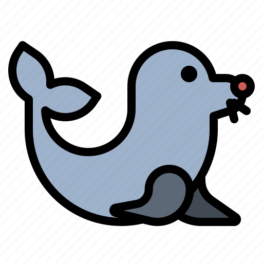 Ocean, seal, animal, sea, zoo, mammal icon - Download on Iconfinder