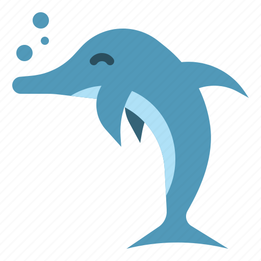 Ocean, dolphin, animal, sea, fish, mammal icon - Download on Iconfinder