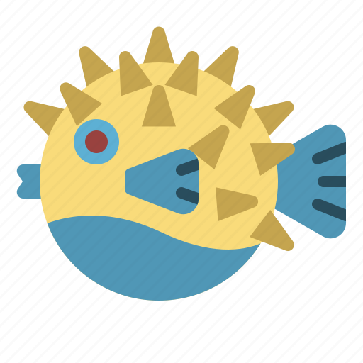 Ocean, pufferfish, sea, animal, aquarium icon - Download on Iconfinder