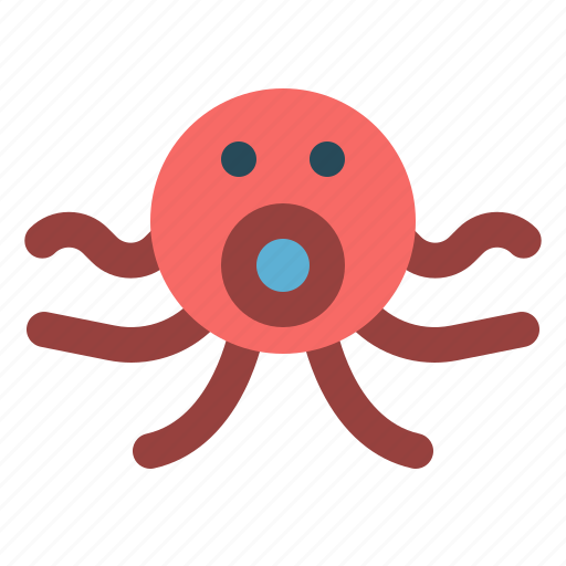 Ocean, squid, seafood, food, sea, octopus icon - Download on Iconfinder