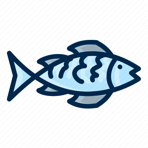 Fish, aquatic, marine, underwater, gills, scales, fins icon - Download on Iconfinder