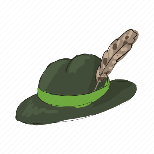 Cap, cartoon, clothing, hat, hunt, irish, safari icon - Download on Iconfinder