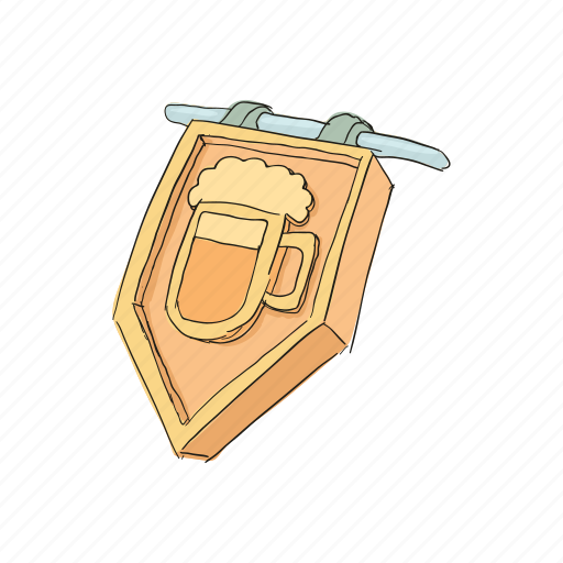 Advertisement, advertising, alcohol, bar, beer, board, cartoon icon - Download on Iconfinder