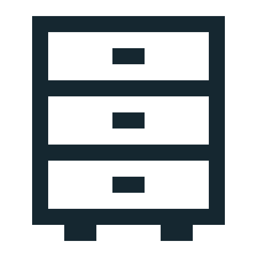 Container, cupboard, drawers, fourniture, office icon - Free download