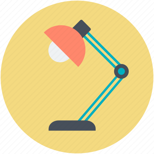Desk lamp, electricity, light, office equipment, table lamp icon - Download on Iconfinder