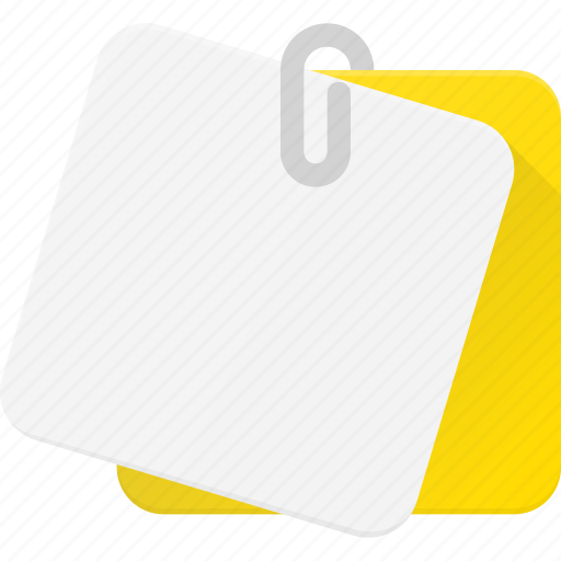 It, note, notes, office, post, postit icon - Download on Iconfinder