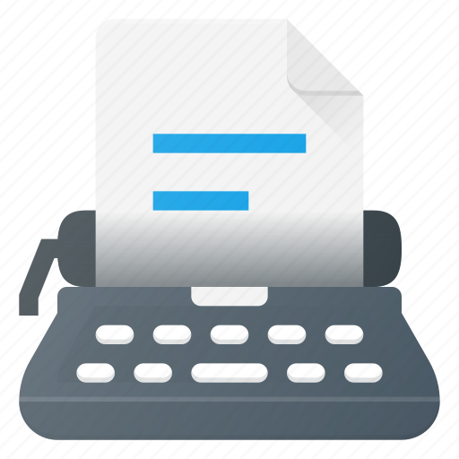 Keyboard, office, type, typewriter, writer icon - Download on Iconfinder