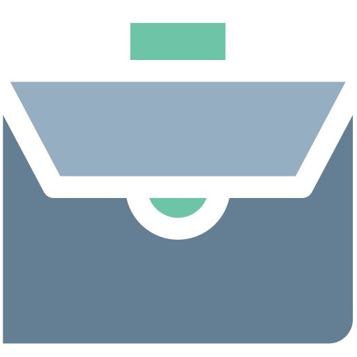 Bag, briefcase, business bag, documents bag, general, office, portfolio icon - Free download
