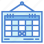 calendar, date, organization, time 