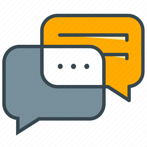 Dialogue, bubble, business, chat, communication, office, talk icon - Download on Iconfinder