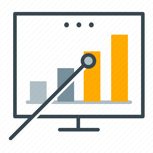 Presentation, analytics, business, chart, graph, office, statistics icon - Download on Iconfinder