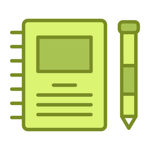 Book, document, equipment, note, office icon - Free download