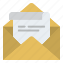 email, envelope, letter, paper