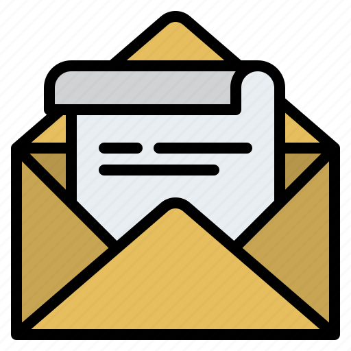 Email, envelope, letter, paper icon - Download on Iconfinder